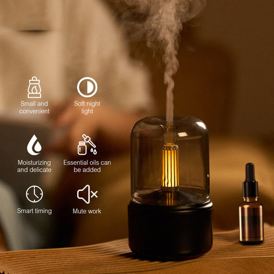 New Candlelight Air Humidifier Aroma Diffuser